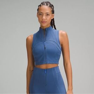 II NWT Lululemon Define Cropped Full-Zip Tank Top
